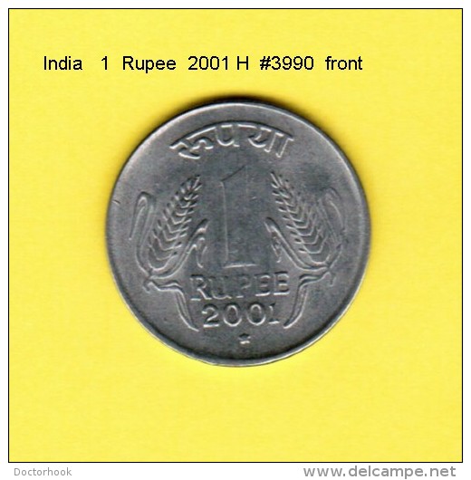 INDIA    1  RUPEE  2001 H  (KM # 92.2) - India