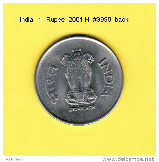INDIA    1  RUPEE  2001 H  (KM # 92.2) - India