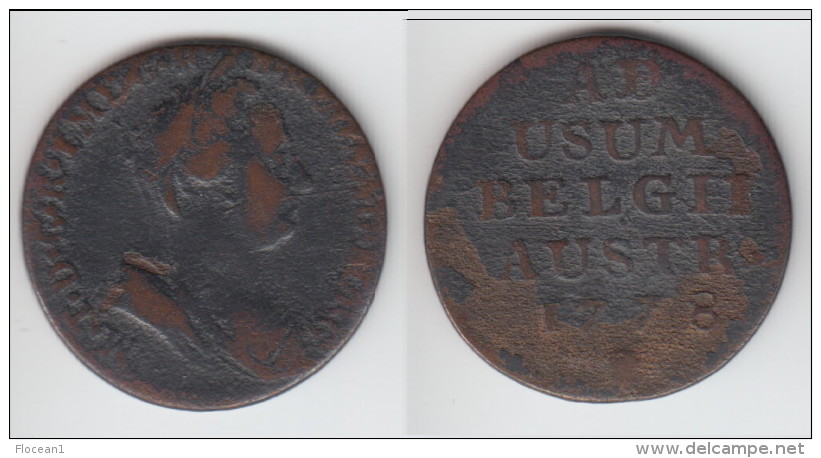 **** BELGIQUE - BELGIUM - AUSTRIAN NETHERLANDS - LIARD 1778 - OORD 1778 MARIA THERESA **** EN ACHAT IMMEDIAT - Otros & Sin Clasificación