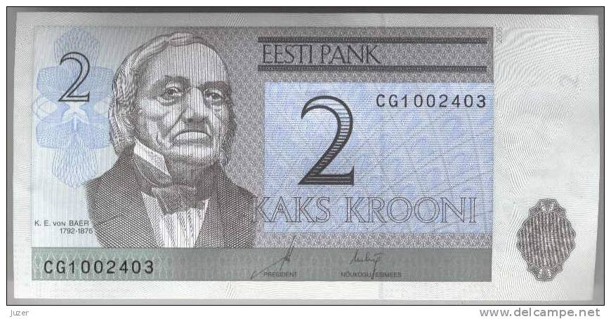 Estland: 2 Krooni (2006) Kassenfrisch - Estonie