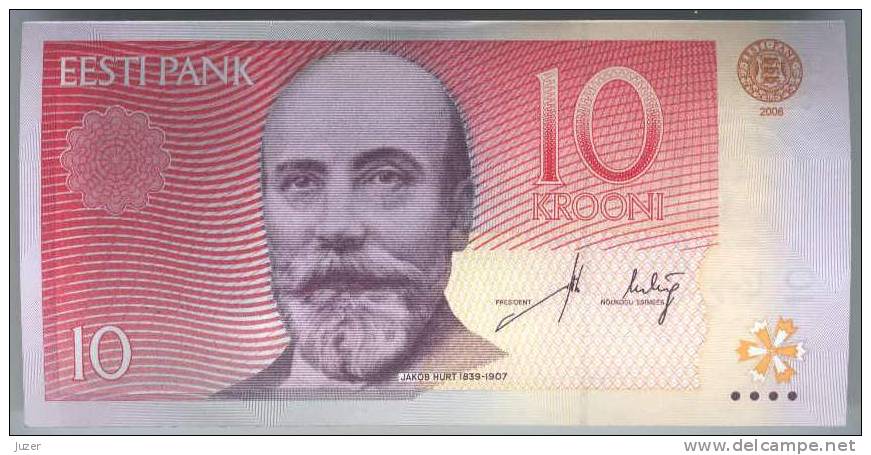 Estland: 10 Krooni (2006) Kassenfrisch - Estonia