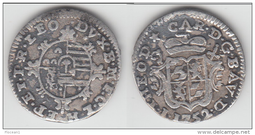 **** BELGIQUE - BELGIUM - PRINCIPAUTÉ ÉPISCOPALE DE LIÈGE - PLAQUETTE 1752 - ARGENT - SILVER **** EN ACHAT IMMEDIAT - Altri & Non Classificati