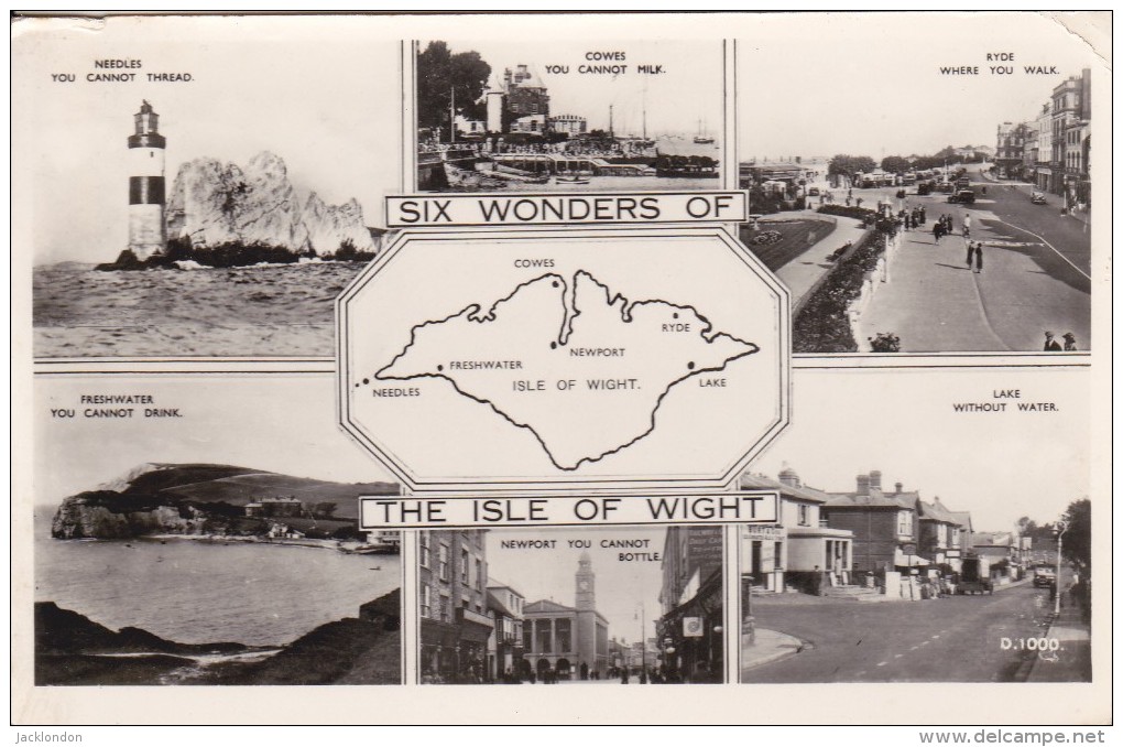 ROYAUME UNI  UNITED KINGDOM  ILE DE WIGHT  ISLE OF WIGHT Six Wonders - Sonstige & Ohne Zuordnung