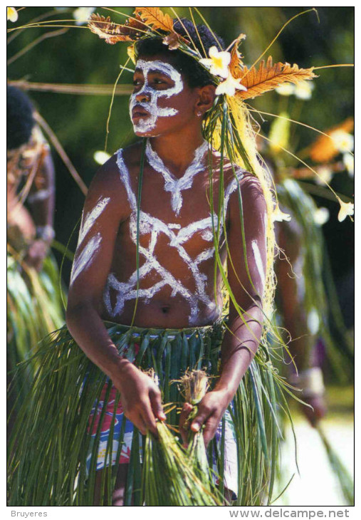 Entier Postal De 2013 Sur CP Avec Timbre Et Illust.  "Ile Des Pins : Enfant Danseur De Wapan" - Entiers Postaux