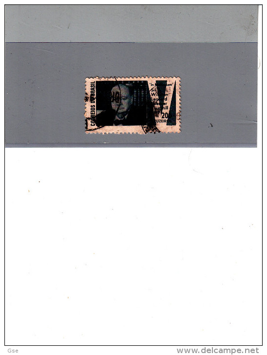BRASILE 1965 - Yvert 777° - Churchill - Used Stamps
