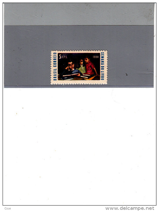 BRASILE 1968 - Yvert 873° - Settimana Libro - Used Stamps