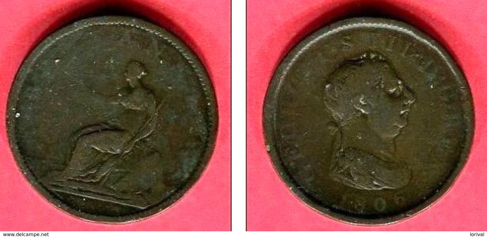 GEORGE III 1 PENNY 1806 TB  12 - Autres & Non Classés