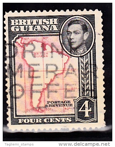 British Guiana, 1938, SG 310, Used (Perforation: 12,5x12,5) - British Guiana (...-1966)