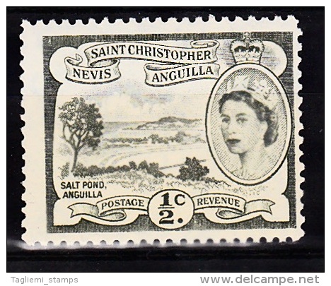 St Christopher-Nevis-Anguilla, 1954, SG 106a, Mint Hinged - St.Christopher, Nevis En Anguilla (...-1980)