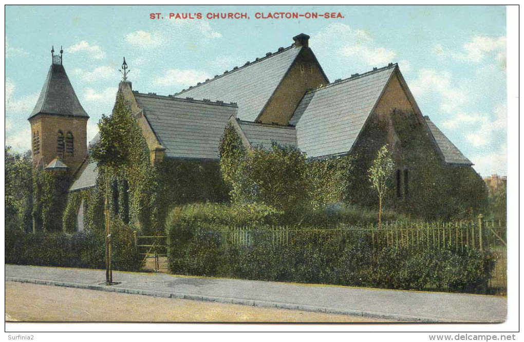 ESSEX - CLACTON - ST PAUL'S CHURCH Es396 - Clacton On Sea