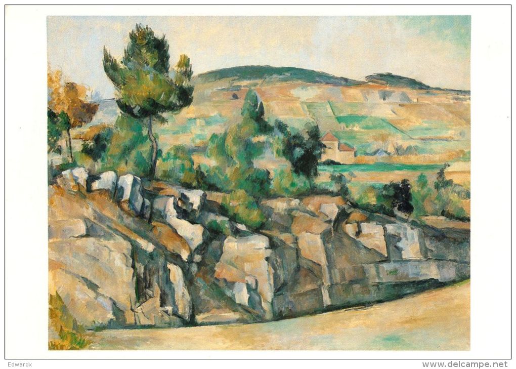 Cezanne, Paul  Mountains In Provence National Gallery London Art Postcard - Peintures & Tableaux