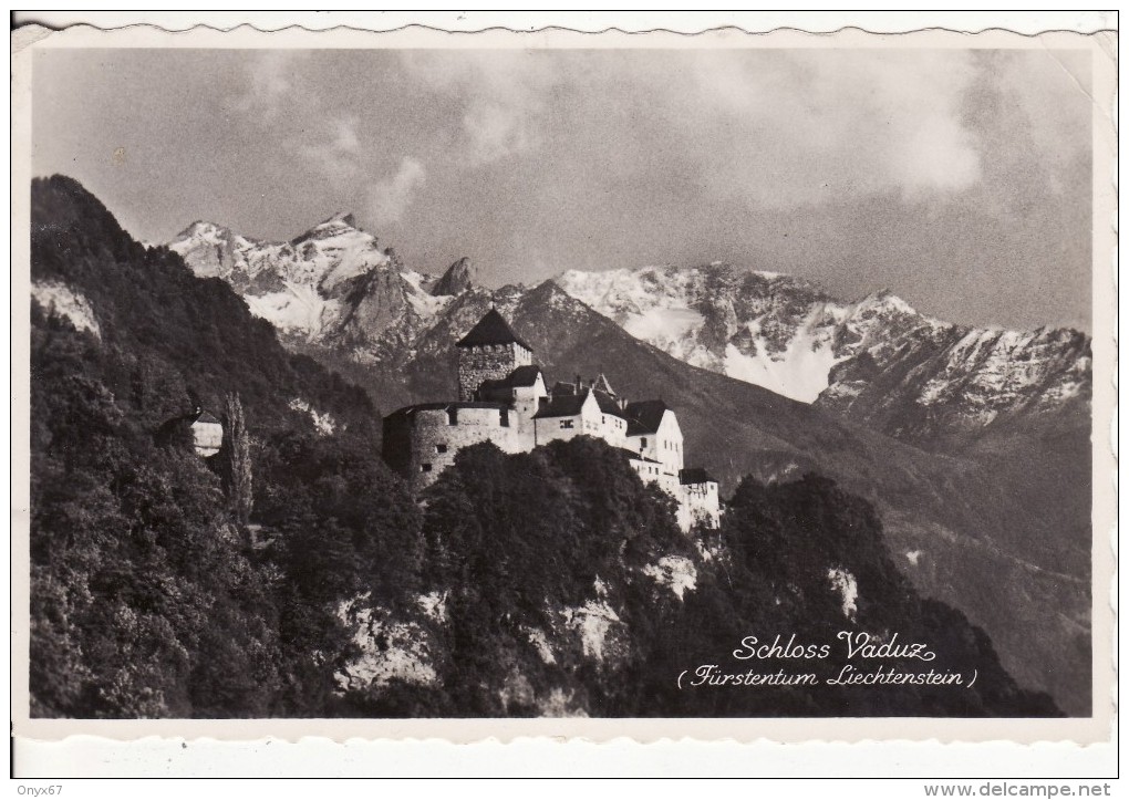 VADUZ (Liechtenstein) Schloss-  Fürstentum Liechtenstein-VOIR 2 SCANS - - Liechtenstein