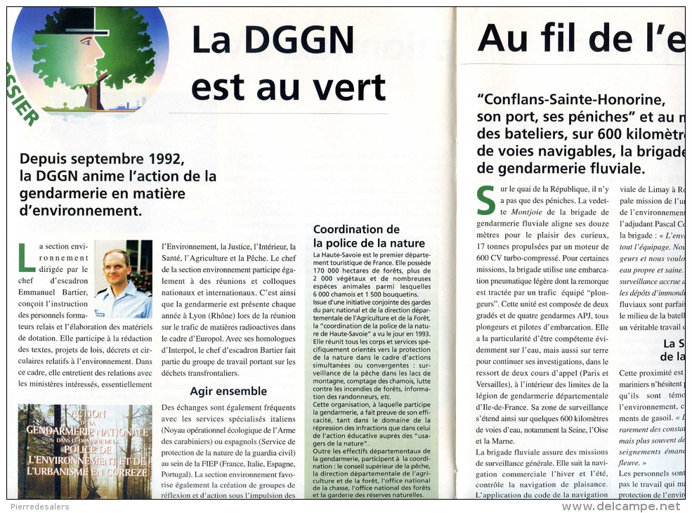 Gendarmerie B - Dossier Protéger L'environnement 2ème Partie - Chasse Pêche Nature - Action Gendarme - Voir Extraits - Police & Gendarmerie