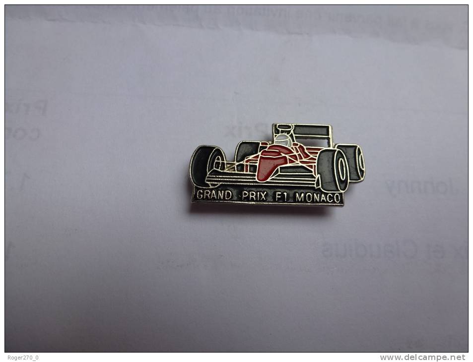 Auto Ferrari F1  , GP De Monaco  , Dimensions : 14 X 28 Mm - Ferrari