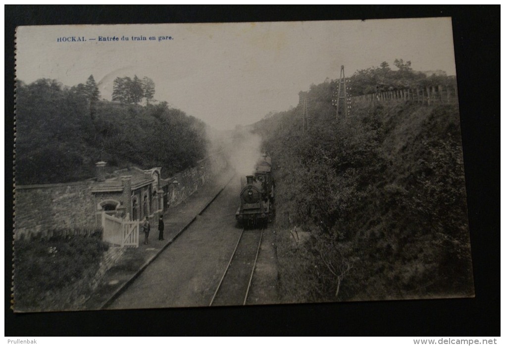 Francorchamps - Hockai/  Entrée Du Train En Gare - Spa