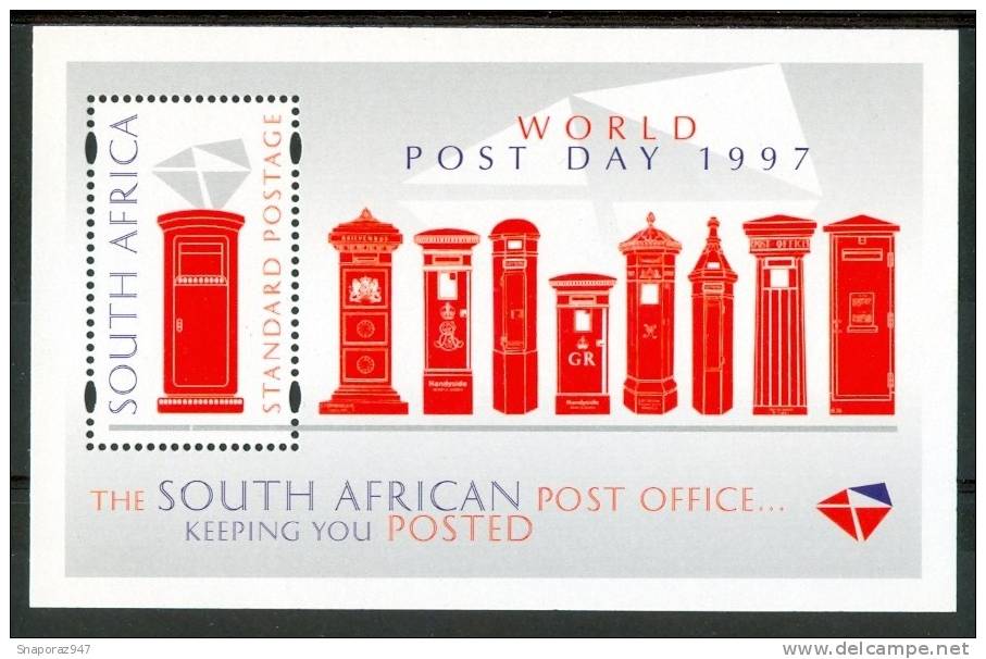 1997 Sud Africa Uffici Postali Post Office Block MNH** Spa112 - Blocks & Sheetlets