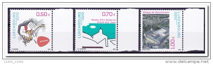 Luxemburg 2007 Postfris MNH, Culture - Unused Stamps