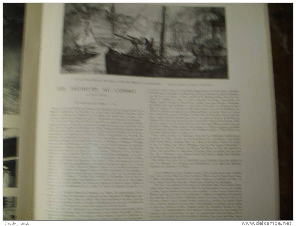 L'illustration  20 Oct. 1917 :Chromo Gen. ANTHOINE ; Pêcheurs Au Combat ; CINCINNATI (USA) ; Les Mutilés Au Travail ... - L'Illustration