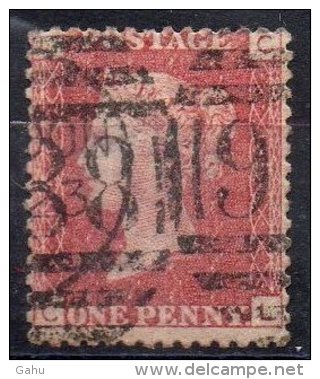 Grande Bretagne ; Great Britain ;1858 ; N°Y: 26 ; Ob ; "Victoria " ; Cote Y: 2.50 E. - Oblitérés