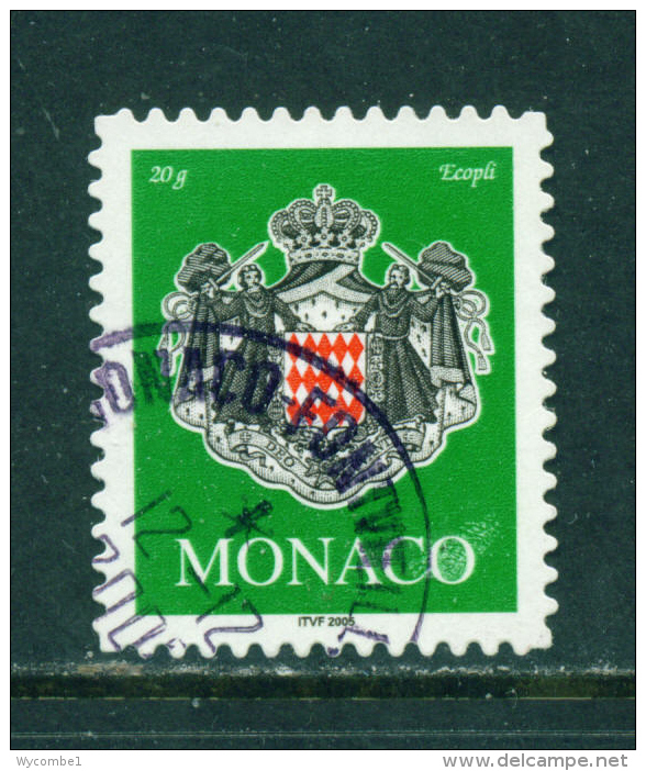 MONACO - 2005  Arms  No Value Indicated  Self Adhesive  Used As Scan - Oblitérés
