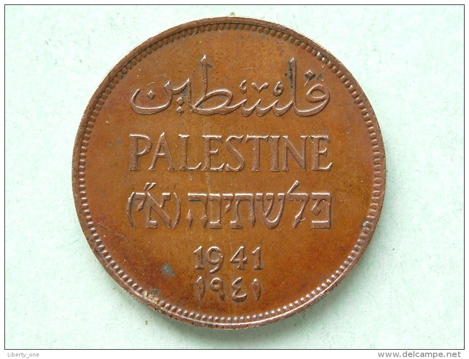 1941 - 2 ( Two ) MILS Palestina / KM 2 ( Uncleaned Coin / For Grade, Please See Photo ) !! - Autres – Asie