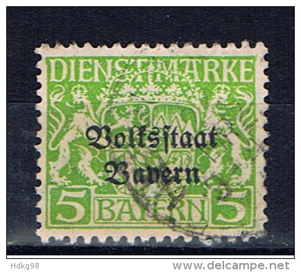DR Bayern 1919 Mi 31 Dienstmarke - Other & Unclassified