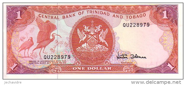 TRINIDAD ET TOBAGO   1 Dollar   Emission De 1985   Pick 36 D          ***** BILLET  NEUF ***** - Trinité & Tobago