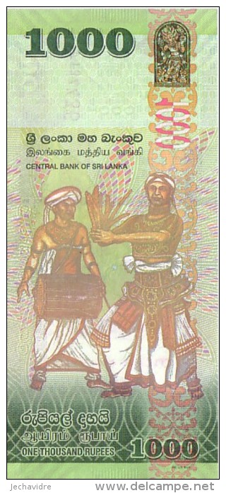 SRI LANKA   1 000 Rupees   Daté Du 01-01-2010          ***** BILLET  NEUF ***** - Sri Lanka