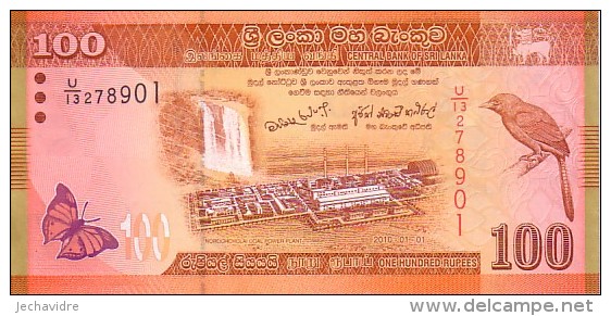 SRI LANKA   100 Rupees   Daté Du 01-01-2010          ***** BILLET  NEUF ***** - Sri Lanka