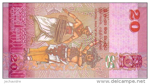 SRI LANKA   20 Rupees   Daté Du 01-01-2010          ***** BILLET  NEUF ***** - Sri Lanka