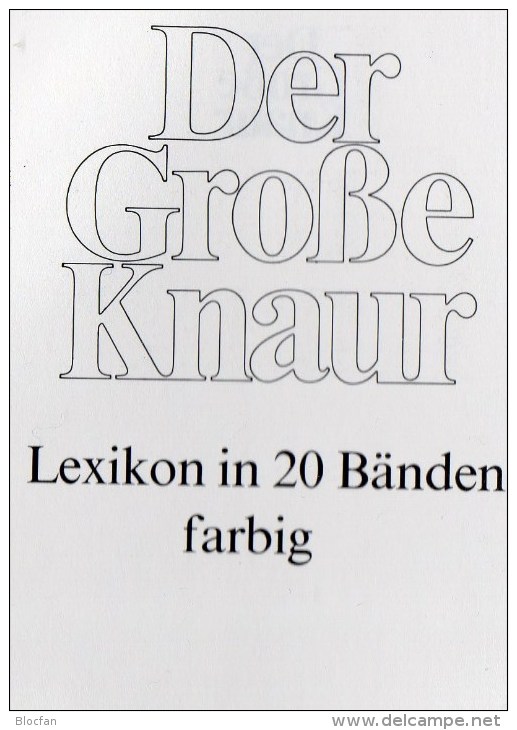 Band 1-4 Von A Bis Dreik 1981 Antiquarisch 19€ Neuwertig Als Großes Lexikon Knaur In 20 Bände In Farbe Lexika Of Germany - Lexika