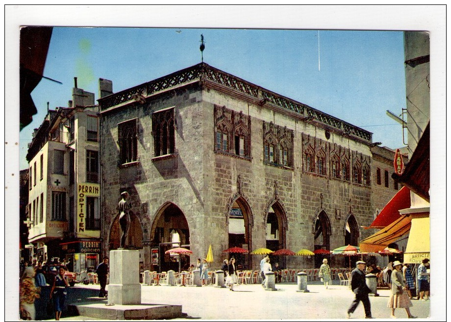 CP 10*15/BC528/PERPIGNAN PLACE DE LA LOGE - Perpignan