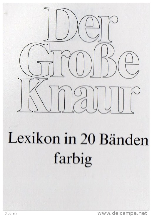 Band 5-8 Dreil Bis Holy 1981 Antiquarisch 19€ Neuwertig Als Großes Lexikon Knaur In 20 Bänden In Farbe Lexika Of Germany - Léxicos