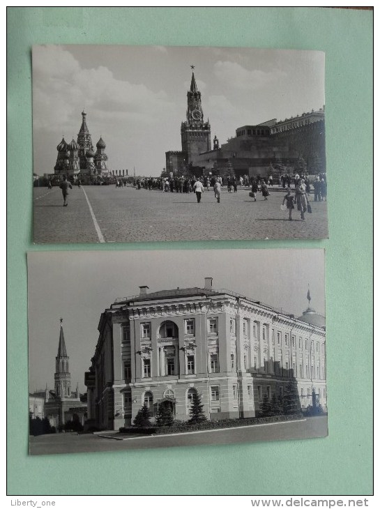 Moskou / Moskva / Moscow - 10 Postkaarten / Cards 10 CP Anno 1963 ( zie foto´s voor details ) !!