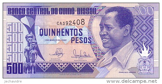 GUINEE BISSAU   500  Pesos  Daté Du 1er Mars 1990   Pick 12        ***** BILLET  NEUF ***** - Guinea-Bissau