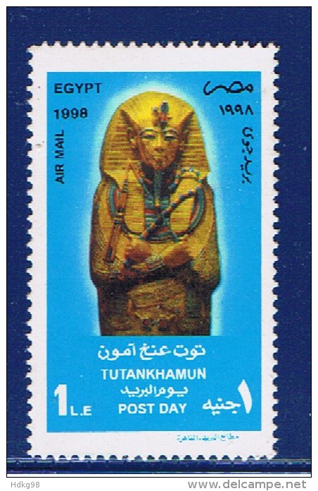 ET+ Ägypten 1998 Mi 1413 Mnh Tut-ench-Amun - Neufs