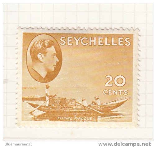 KING GEORGE VI - Issued 1938 - Seychelles (...-1976)