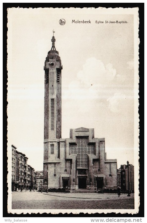 MOLENBEEK - Eglise St Jean Baptiste - Kerk  // - Molenbeek-St-Jean - St-Jans-Molenbeek