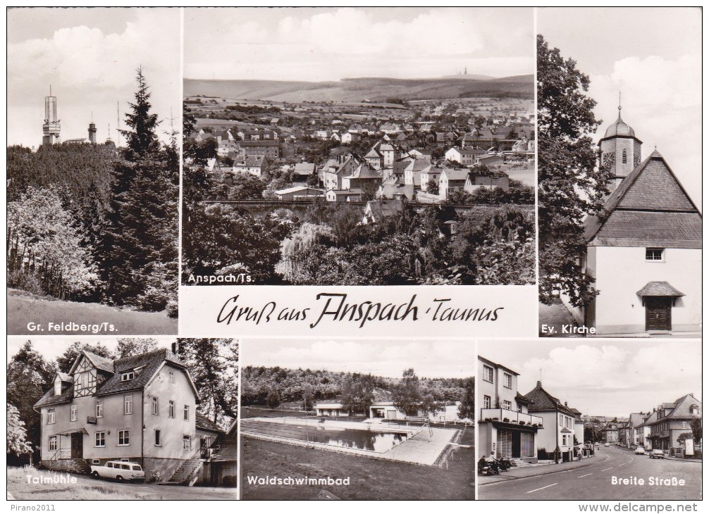 Anspach/Ts., Mehrbildkarte - Taunus