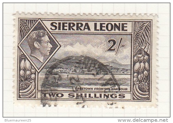 KING GEORGE VI - Issued 1938 - Sierra Leone (...-1960)