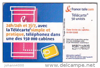 Telefonkarte Frankreich Chip 2005  Geb. - 2005