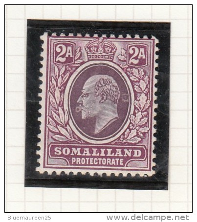 KING EDWARD VII - Issued 1904 - Somaliland (Herrschaft ...-1959)