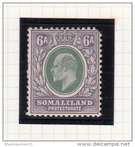 KING EDWARD VII - Issued 1904 - Somaliland (Protectorate ...-1959)