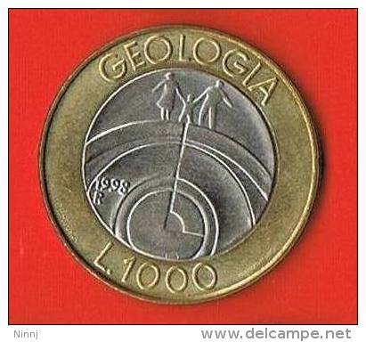 29 - S.Marino -10 Monete £. 500  Tra Cui Una £. 1.000 - 1998  Tutte Bimetalliche - Commemorative