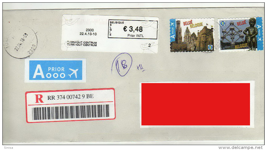 Belgium / Letters / Covers - Brieven En Documenten