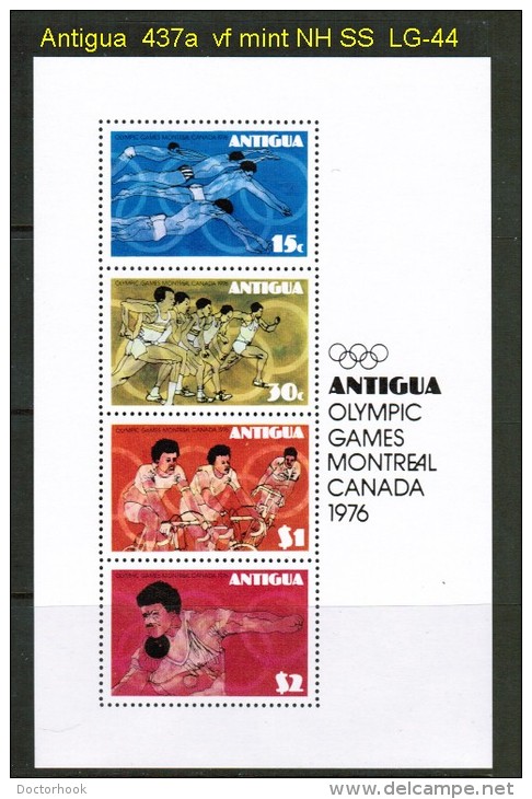 ANTIGUA   Scott  # 437a**  VF MINT NH  SOUVENIR SHEET - 1960-1981 Autonomie Interne