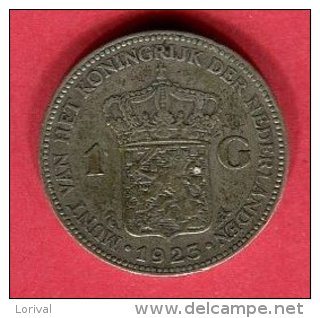 1 GULDEN 1923 TB+ 10 - 1 Florín Holandés (Gulden)