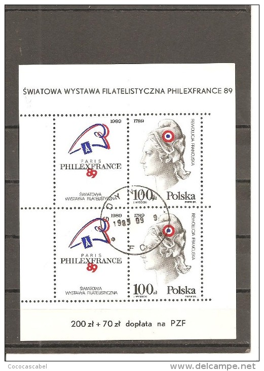 Polonia-Poland Nº Yvert  BF-118 (usado) (o) - Blocks & Sheetlets & Panes