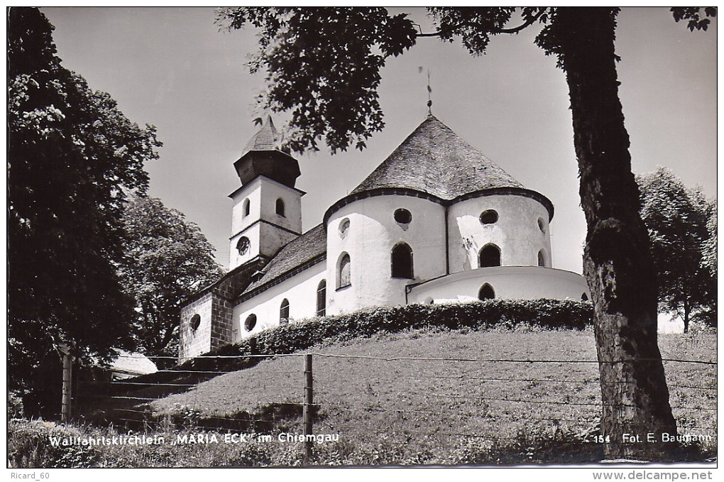 Cpsm Walfahrtskircheln Maria Eck Im Chiemgau - Chiemgauer Alpen