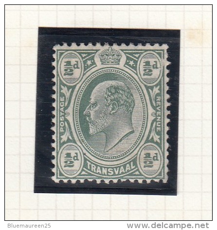 KING EDWARD VII - Issued 1902 - Transvaal (1870-1909)